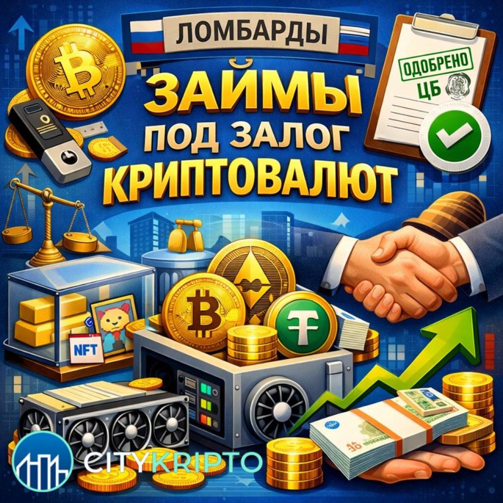 Российские ломбарды оценили перспективы займов под залог криптовалют