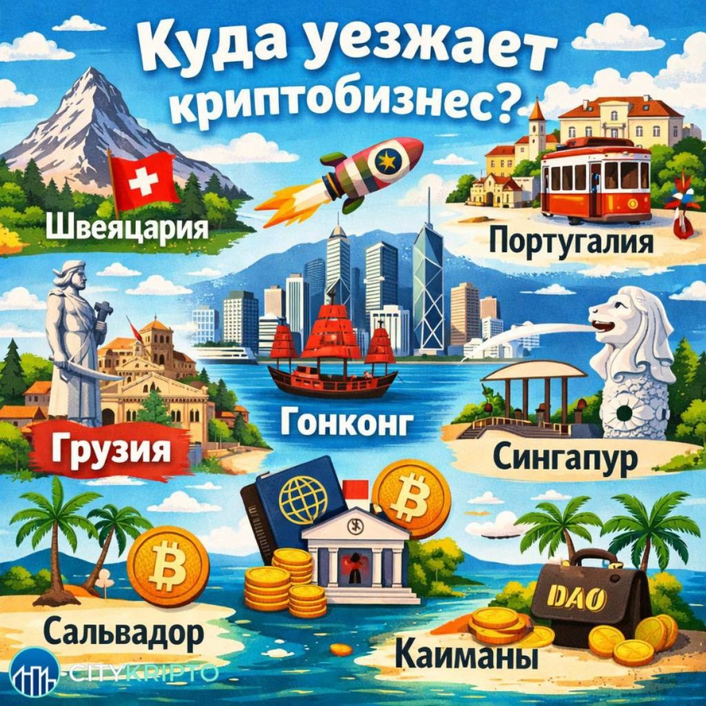 Куда переезжают криптокомпании: 7 альтернатив ОАЭ, о которых говорят в индустрии
