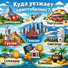 Куда переезжают криптокомпании: 7 альтернатив ОАЭ, о которых говорят в индустрии