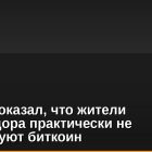 Опрос показал, что жители Сальвадора практически не используют биткоин