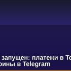 TON Pay запущен: платежи в Toncoin и стейблкоины в Telegram