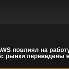 Сбой в AWS повлиял на работу Coinbase: рынки переведены в режим отмены