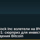 Акции Block Inc взлетели на 8% после отчета Q1: сюрприз для инвесторов на фоне падения Bitcoin