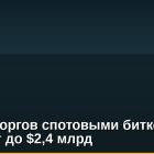 Объем торгов спотовыми биткоин-ETF взлетает до $2,4 млрд