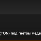 Toncoin (TON) под гнетом медвежьего рынка