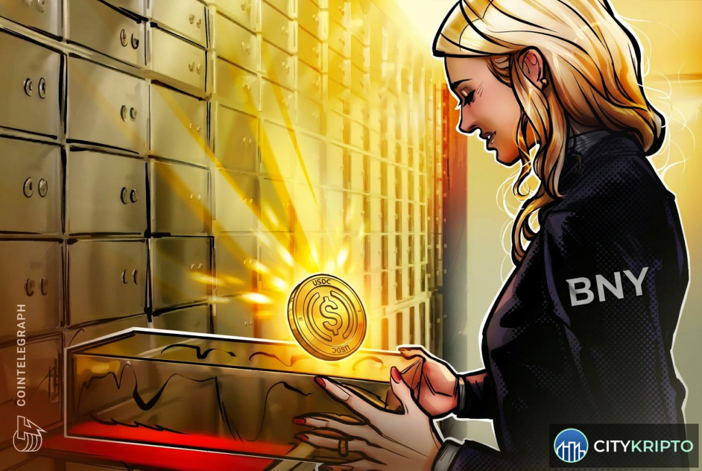 BNY Mellon запускает выпуск и погашение USDC на институциональной платформе