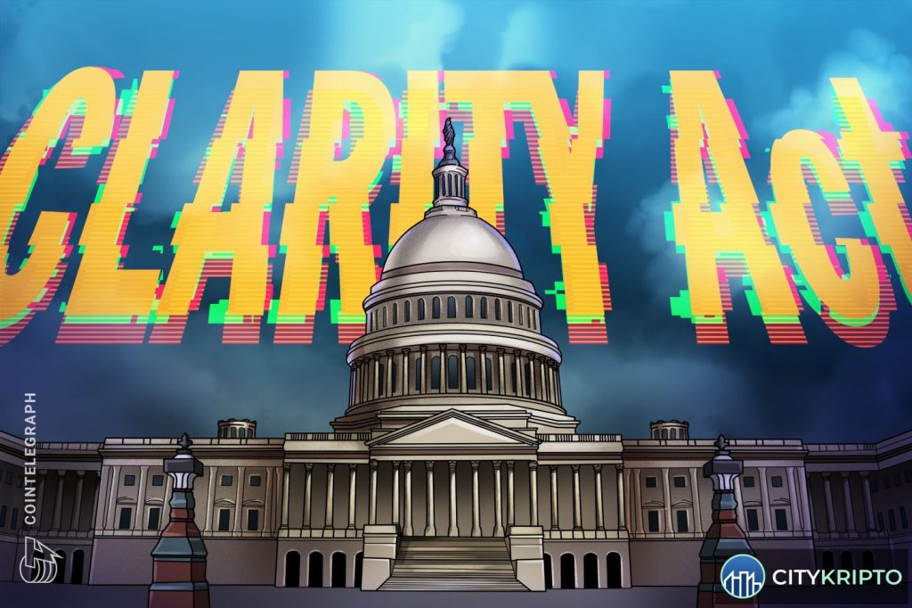 Здание Капитолия США в Вашингтоне, где обсуждается CLARITY Act