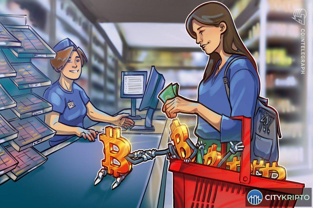 График роста биткоина выше 64 тысяч долларов