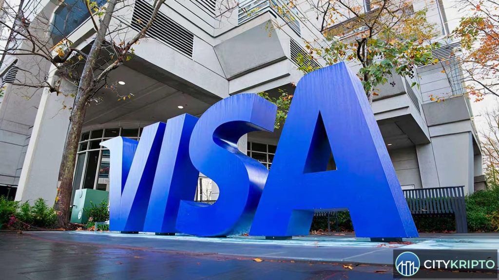 График роста объема торгов USDC и USDT по данным Visa