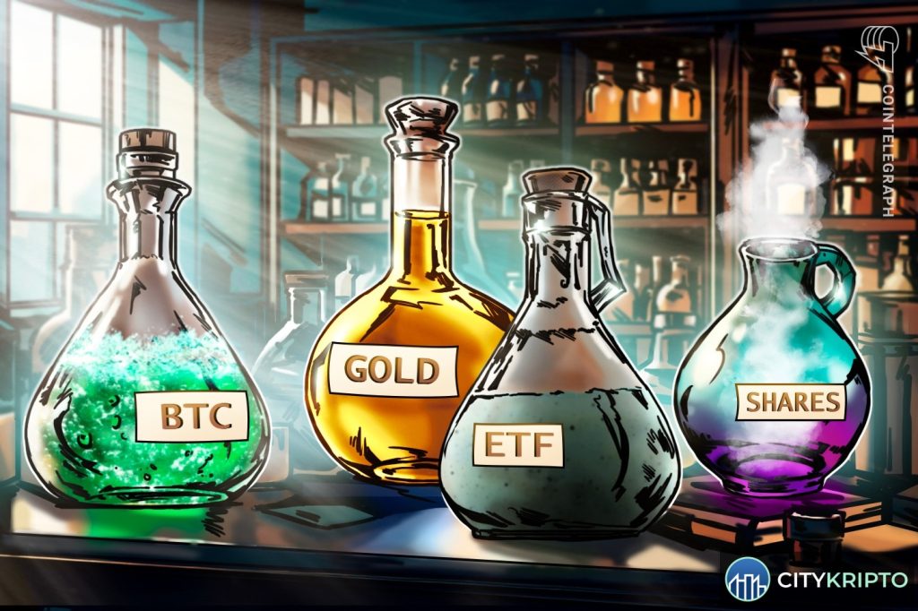 График притока средств в Bitcoin ETF за последние недели