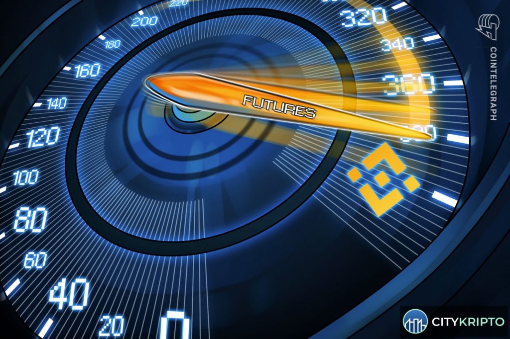 График роста объема фьючерсов Binance до $1,6 трлн в июне