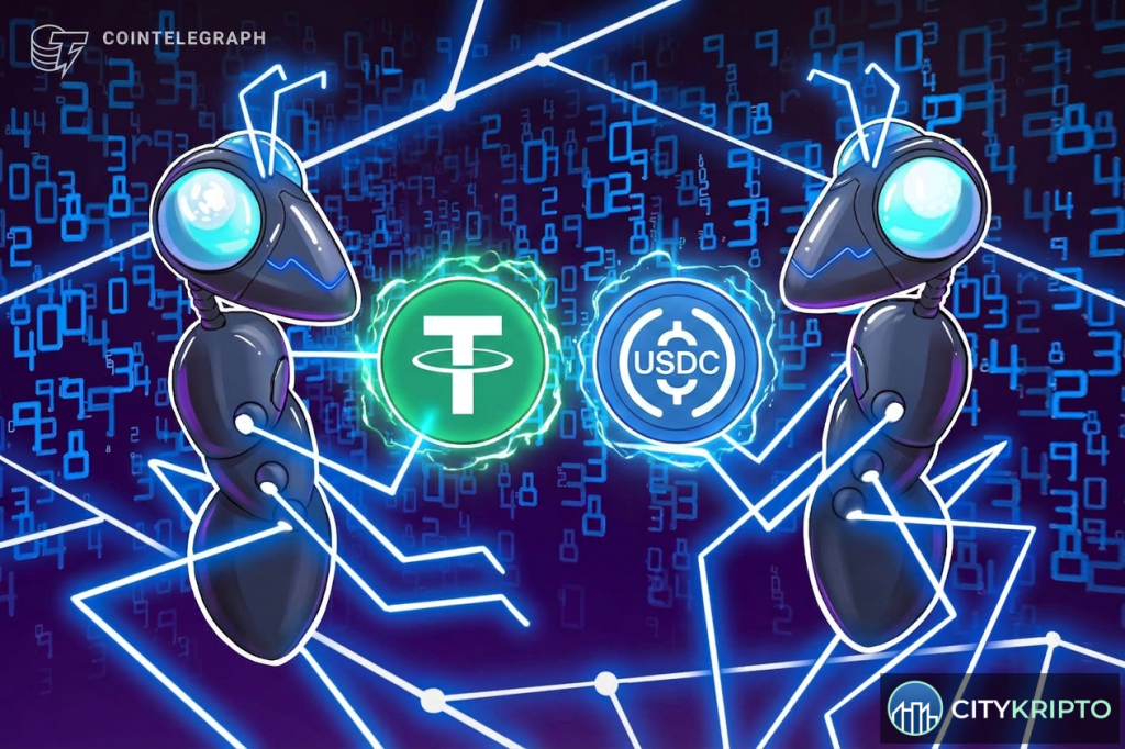 OKX Europe конвертация USDT в USDC в соответствии с MiCA