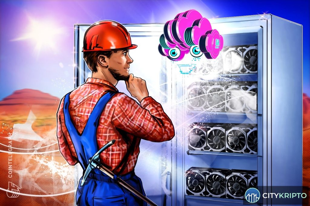 График роста акций Bitcoin-майнеров на фоне AI-контрактов Hut 8 и IREN