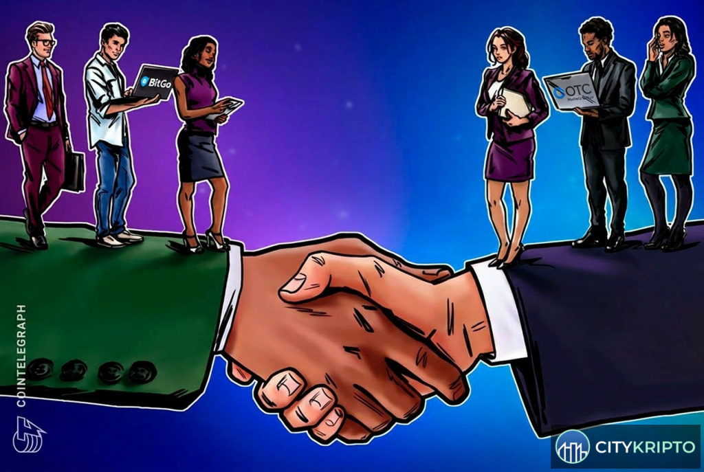 BitGo и OTC Markets Group объявляют о партнерстве для токенизированных ценных бумаг