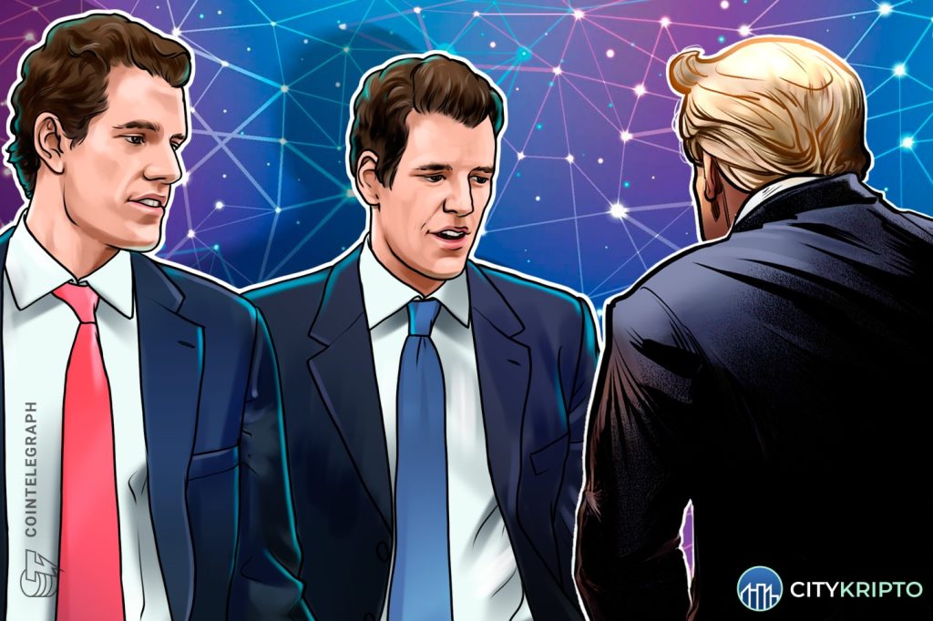 Gemini пожертвовала 10 миллионов долларов в Bitcoin в Trump PAC