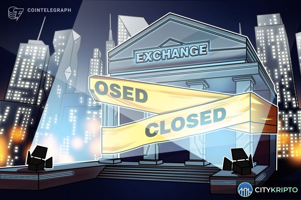 Логотип биржи BitMart на фоне графика падения курса BMX