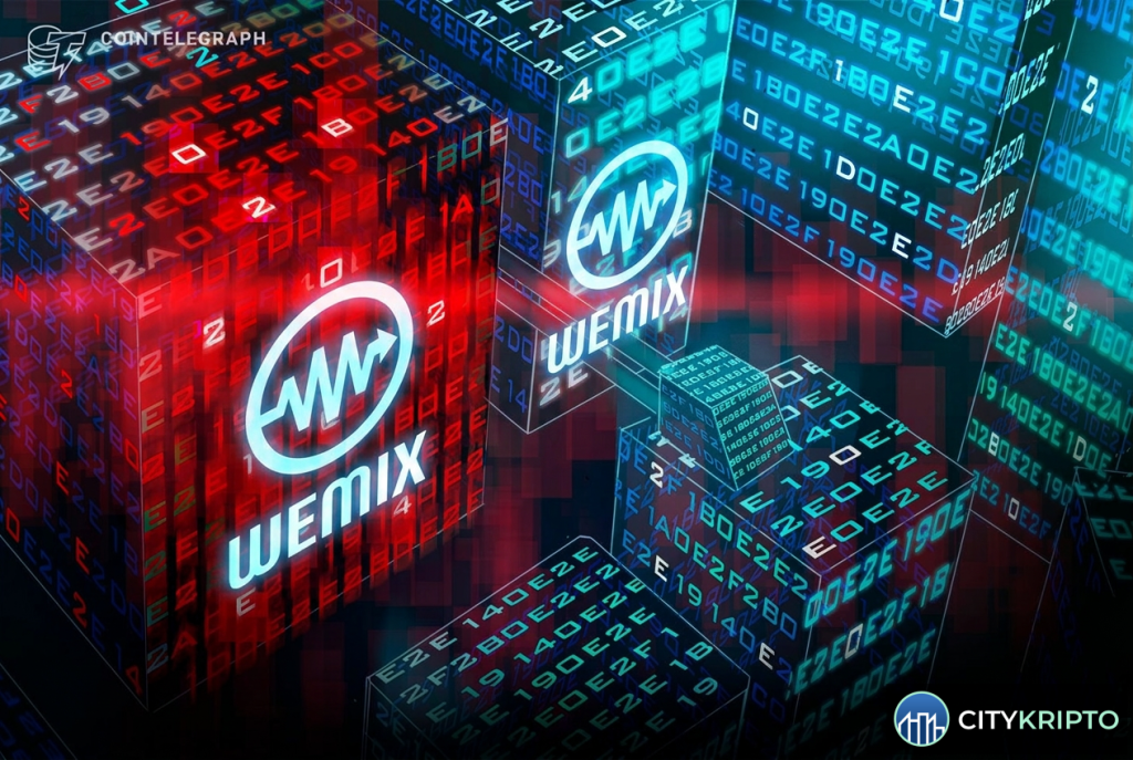 График цены WEMIX после новости о взломе контракта на $724 тыс.