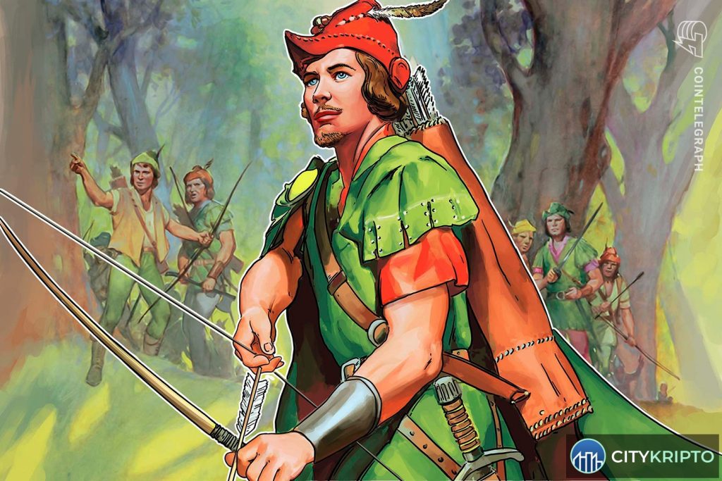 График доходов Robinhood: общая выручка растет, крипто-доход падает