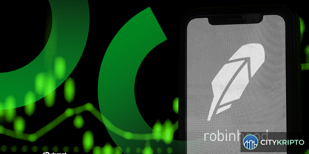 График роста выручки Robinhood до $1.31 млрд в Q2 2024
