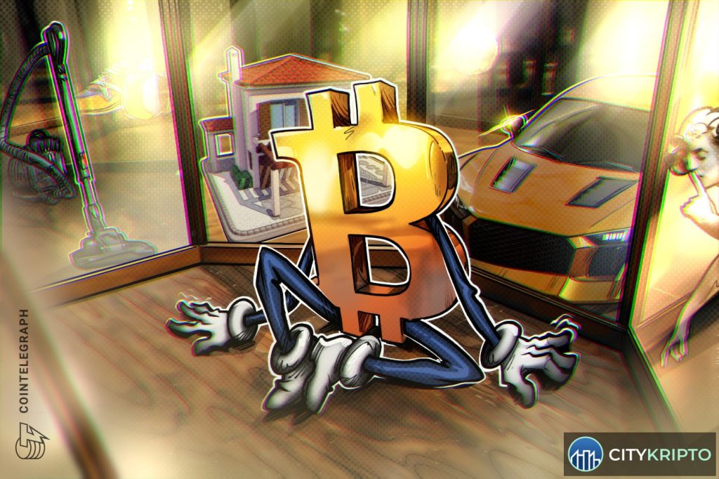 График роста объема RWA-перпетуалов по сравнению с Bitcoin на Hyperliquid и Binance