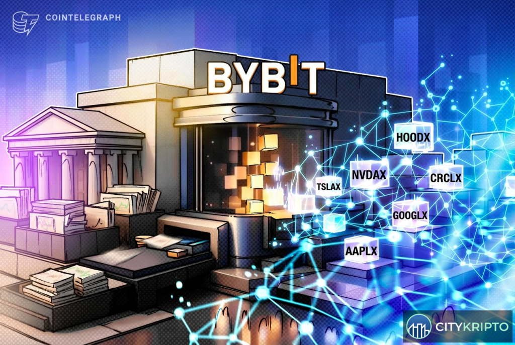 Bybit добавляет токенизированные акции Nvidia, Apple и Tesla в качестве залога