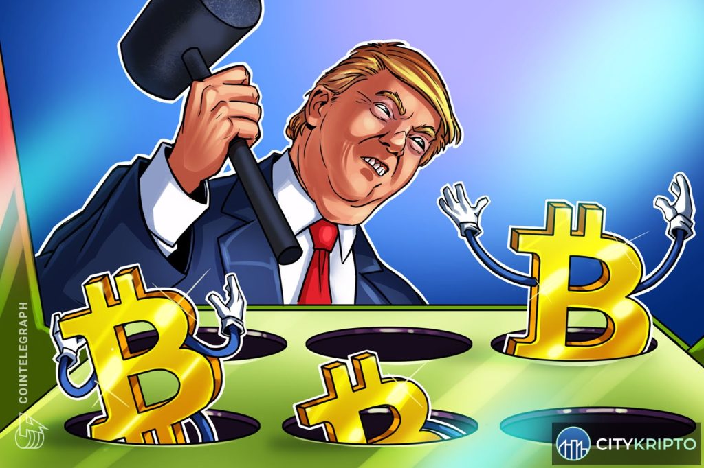График продаж биткоинов компанией Trump Media