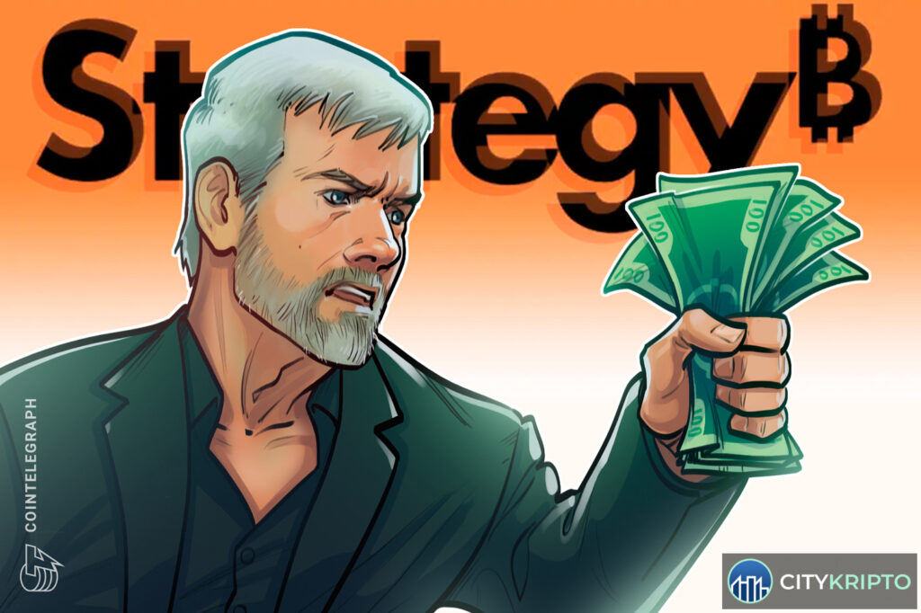 Продажа Bitcoin компанией Strategy для выплаты дивидендов и выкупа акций STRC