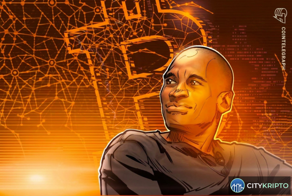 График роста Bitcoin на фоне пузыря искусственного интеллекта