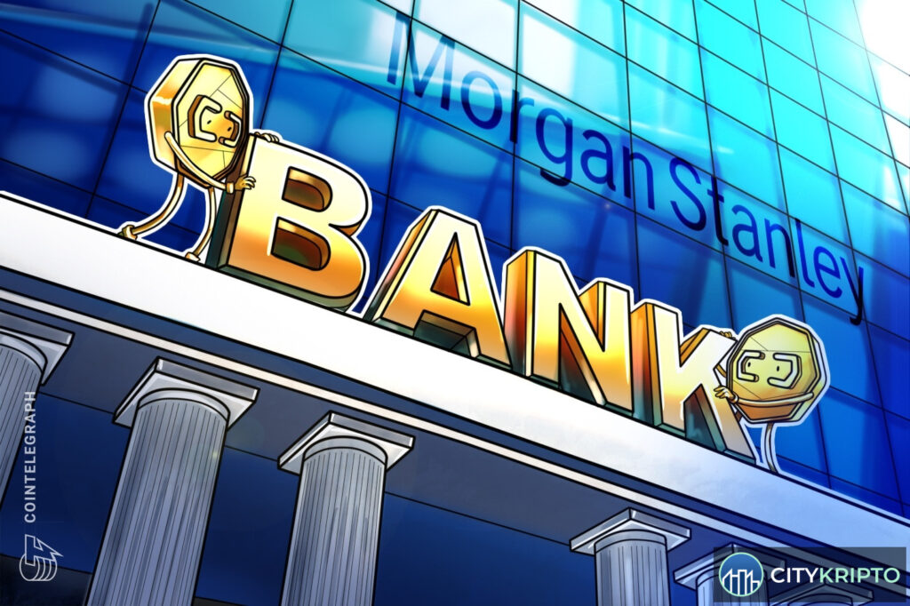 График роста доли Morgan Stanley в Bitcoin ETF BlackRock во втором квартале