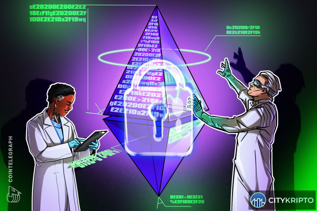 Иллюстрация обновления Ethereum Hegotá с акцентом на приватность
