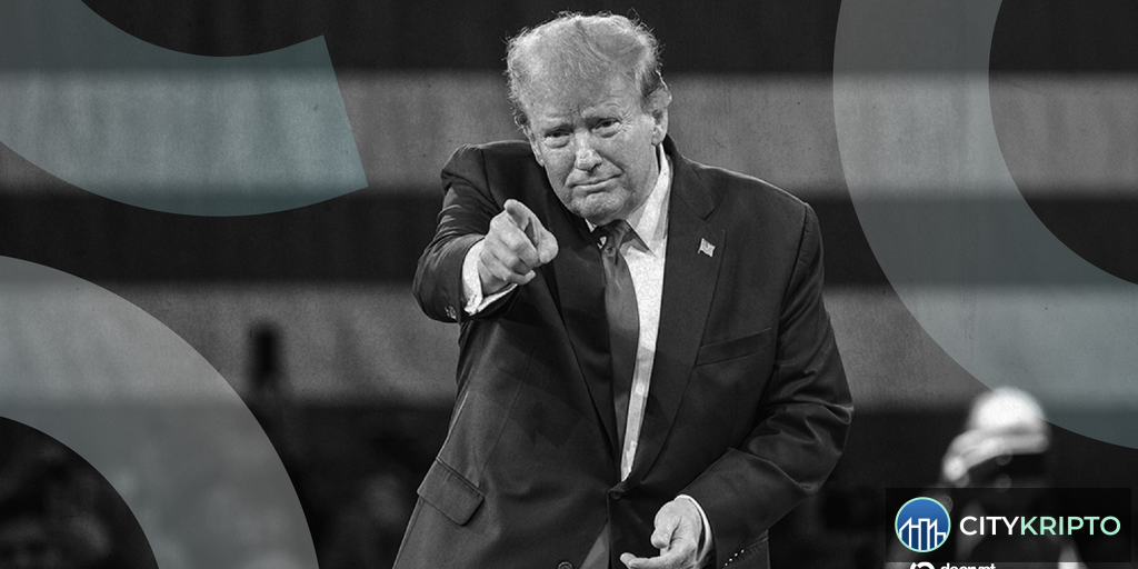 Трамп на встрече по криптовалютам в Белом доме