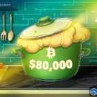 Биткоин достиг $80K: ликвидации шортов превысили $220 млн за 24 часа