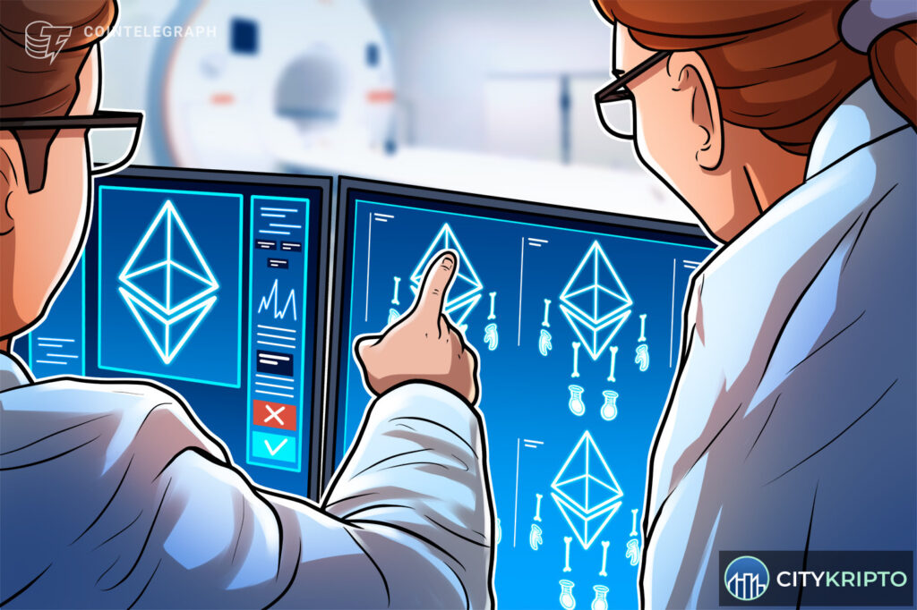 График роста запасов Ethereum компании Bitmine до 4,9% от общего предложения