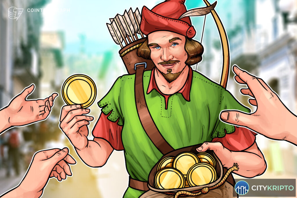 График объёмов криптоторговли Robinhood в августе