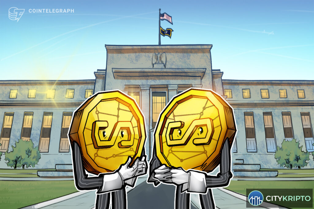 Курс Bitcoin на фоне решения ФРС о повышении ставки