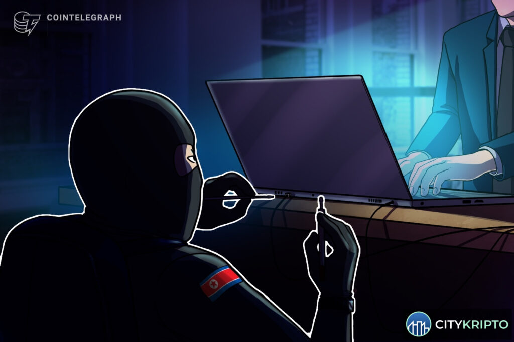 Грейси Чен, CEO Bitget, на фоне графиков криптовалют и хакерских символов