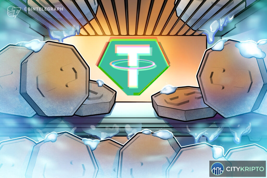 Заморозка USDT компанией Tether на $550 млн из-за связей с Ираном