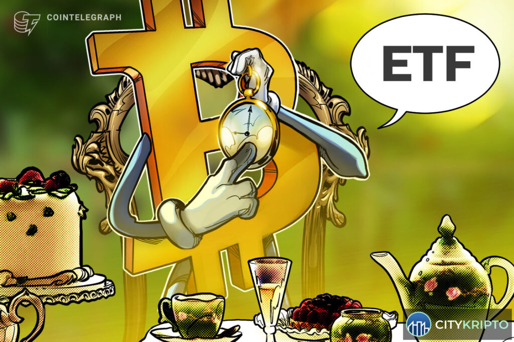 График падения курса Bitcoin и оттока средств из спотовых ETF