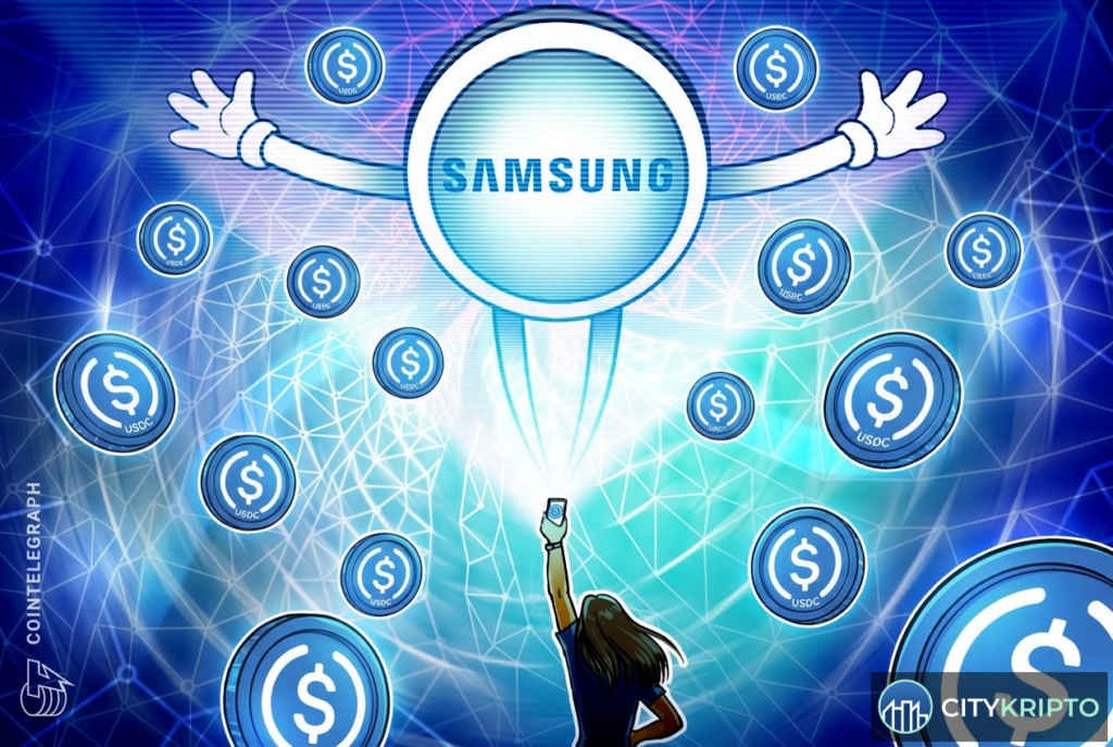 Samsung Wallet добавляет поддержку USDC для пользователей Galaxy в США