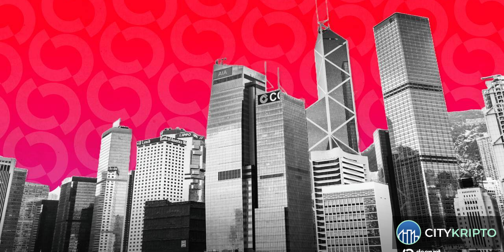 Логотип HSBC и приложение PayMe со стейблкоином