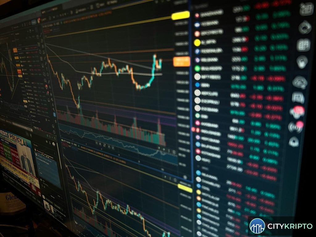 График Bitcoin с восстановлением до $70 000 на фоне данных по инфляции
