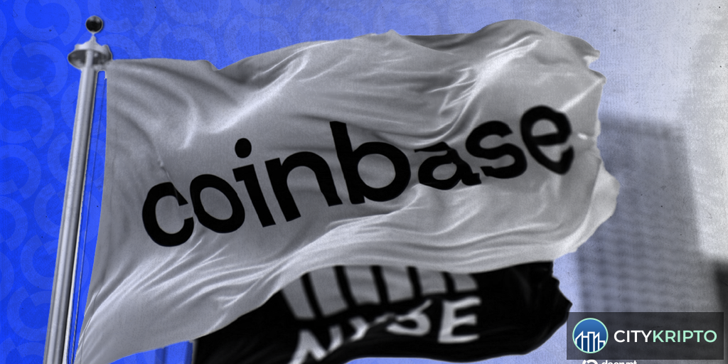 График падения акций криптокомпаний Coinbase и Robinhood с рекомендацией Bernstein покупать на снижении
