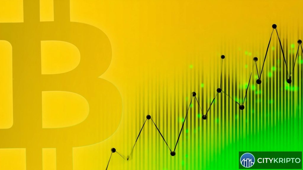 График сжатия разрыва между спотовой и реализованной ценой Bitcoin