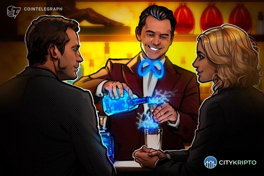 Логотип Meta и графическое представление стейблкоинов на фоне цифровой инфраструктуры