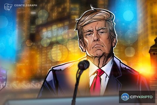График изменения цен Bitcoin и нефти после выступления Дональда Трампа по ситуации в Иране