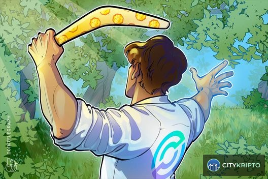 Логотип Circle и Bitcoin, символизирующий запуск cirBTC