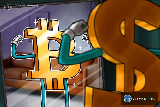 График, иллюстрирующий симбиотические отношения между Bitcoin и долларом США на фоне мирового рынка