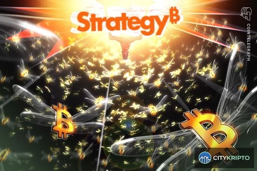 График покупок Bitcoin компанией Strategy на фоне рыночных убытков