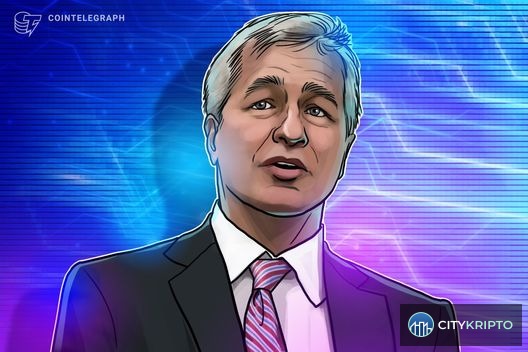 Джейми Даймон, CEO JPMorgan, обсуждает блокчейн и стейблкоины как новых конкурентов в финансах