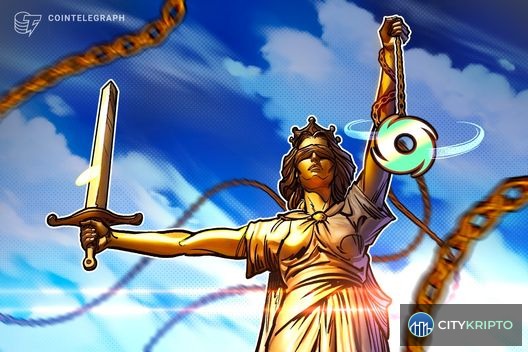 Иллюстрация судебного процесса по делу Tornado Cash и криптовалют